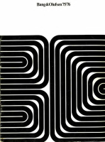 Bang & Olufsen - Catalog 1975-1976